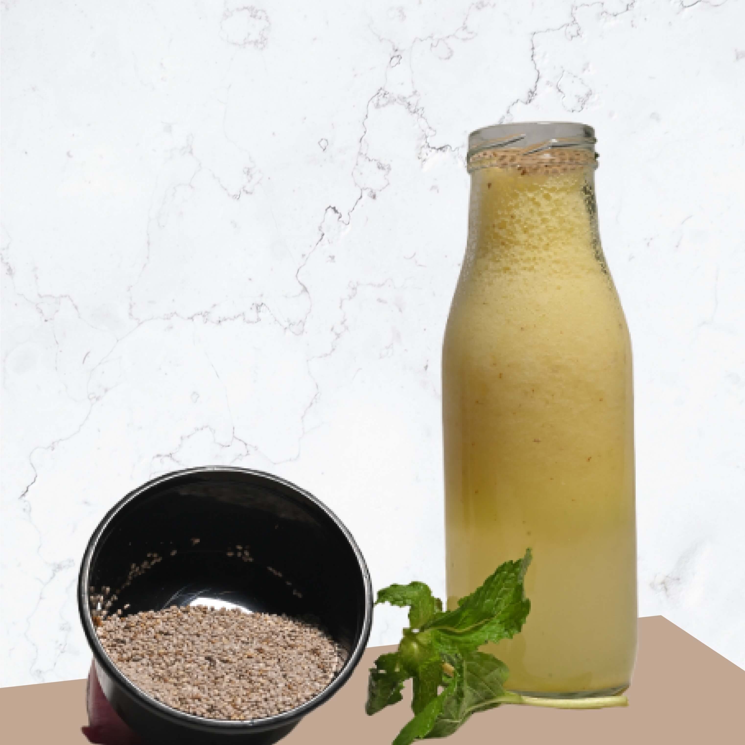 Pineapple with Chia Seeds